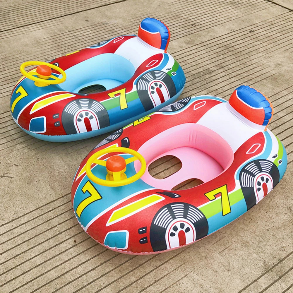 Baby Swim Ring Tube Pool Inflatable Toy Swimming Ring Seat For Kid Child Swimming Circle Float Pool Beach Water Play Equipment