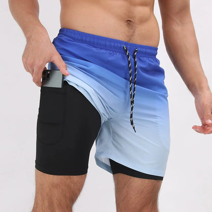 Men's Quick Dry Swimwear Summer Sports Beach Pants for Swimming And Beach Activities Comfortable Lightweight Swimming Shorts