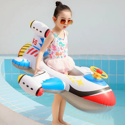 Outdoor Fun Inflatable Toys Children's Swimming Ring Toys Floating Pools Beach Playing Equipment and Swimming Pool Accessories