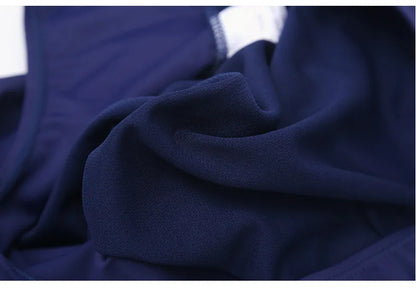 New Girls One-piece Swimsuit Sunscreen Children's Swimsuit Teenage Girls Professional Quick-drying Swimming Training Clothes