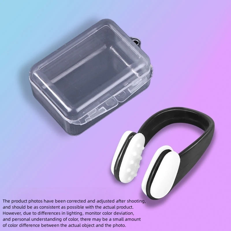 Swimming nose clip anti choking and anti falling adult and children's universal diving and swimming equipment