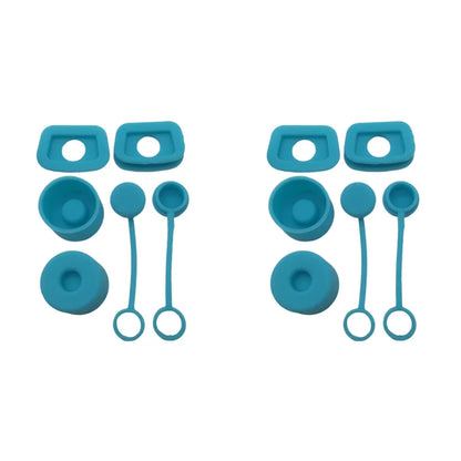 Silicone Spill Proof Stopper Set for Stanley Cup 1.0 2.0 40oz/ 30oz Tumbler Accessories Straw Cap Spill Stopper Leak Stopper