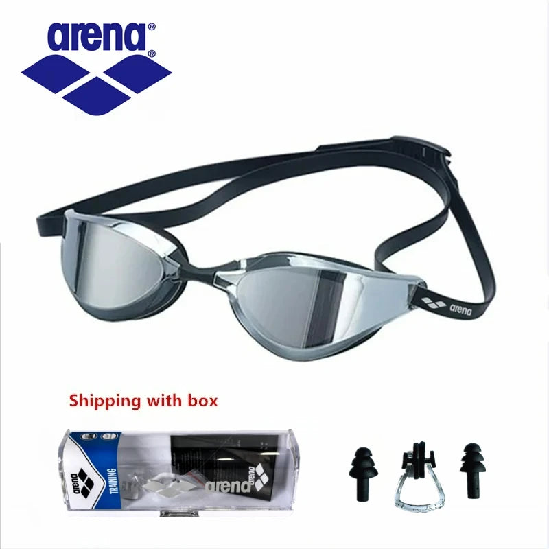 ARENA professional racing swimming equipment, waterproof and anti fog high-definition UV400 competition training goggles