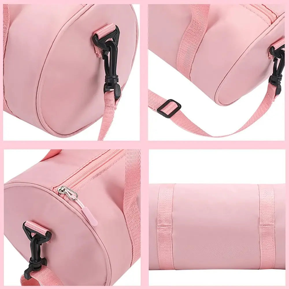 New Mini Gym Bag Large Capacity Waterproof Shoulder Bags Lightweight Solid Color Yoga Bag for Women